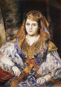 Pierre Renoir Algerian Woman Spain oil painting artist